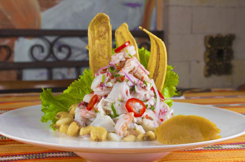Ceviche en Perú desde Honduras